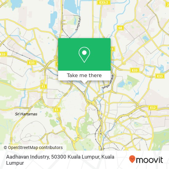 Aadhavan Industry, 50300 Kuala Lumpur map