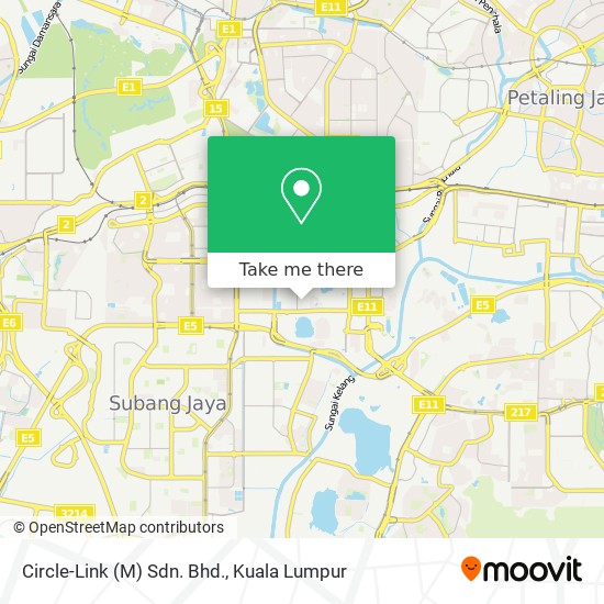 Circle-Link (M) Sdn. Bhd. map