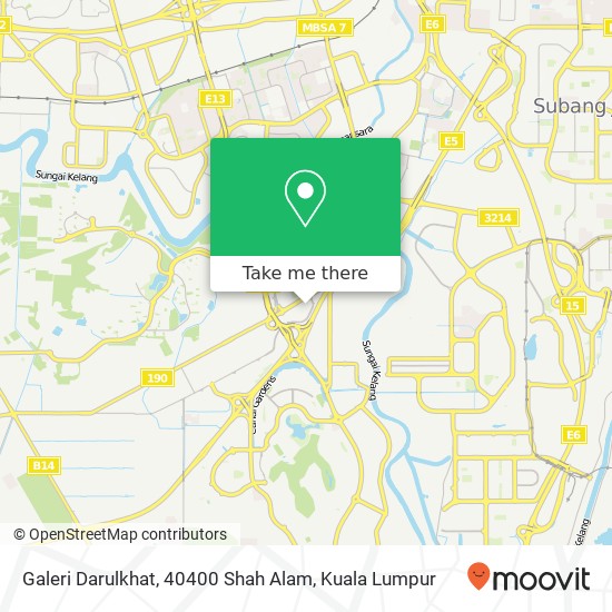 Galeri Darulkhat, 40400 Shah Alam map