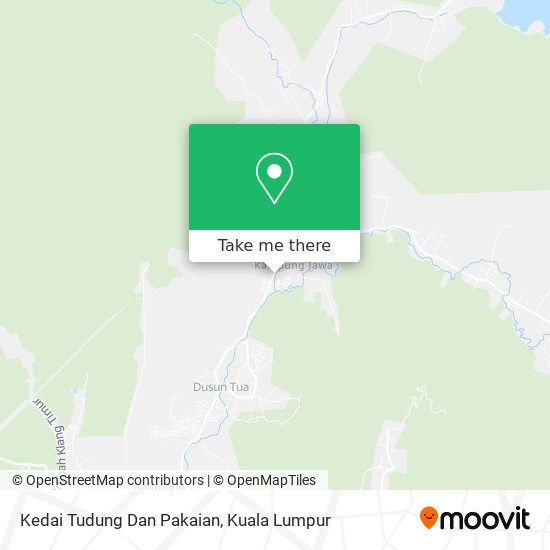 Kedai Tudung Dan Pakaian map