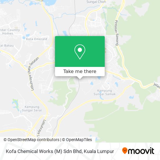 Peta Kofa Chemical Works (M) Sdn Bhd