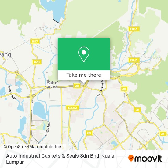Auto Industrial Gaskets & Seals Sdn Bhd map