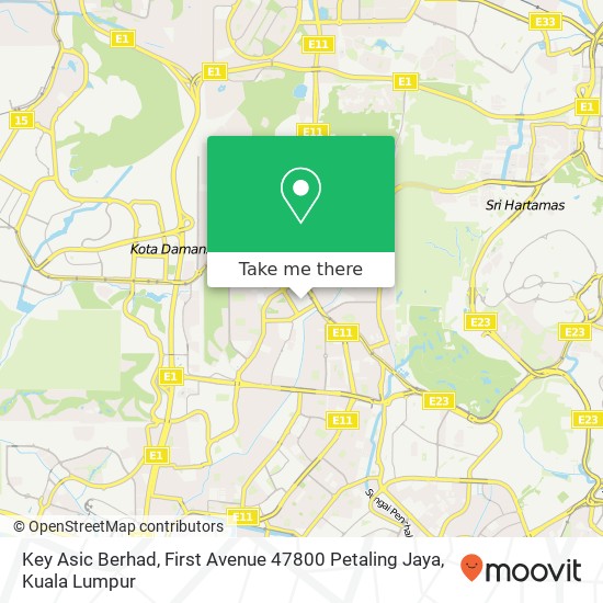 Peta Key Asic Berhad, First Avenue 47800 Petaling Jaya