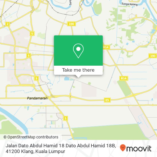 Jalan Dato Abdul Hamid 18 Dato Abdul Hamid 18B, 41200 Klang map