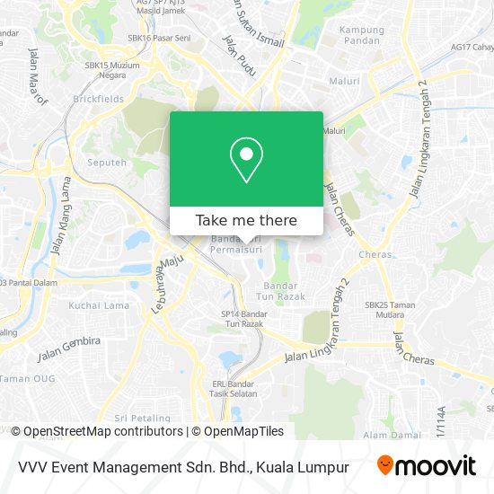 VVV Event Management Sdn. Bhd. map