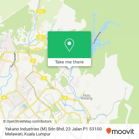 Yakano Industries (M) Sdn Bhd, 23 Jalan P1 53100 Melawati map