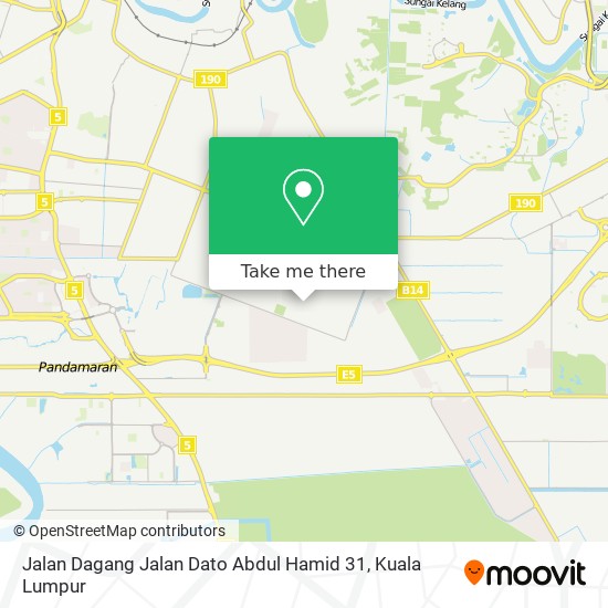 Peta Jalan Dagang Jalan Dato Abdul Hamid 31