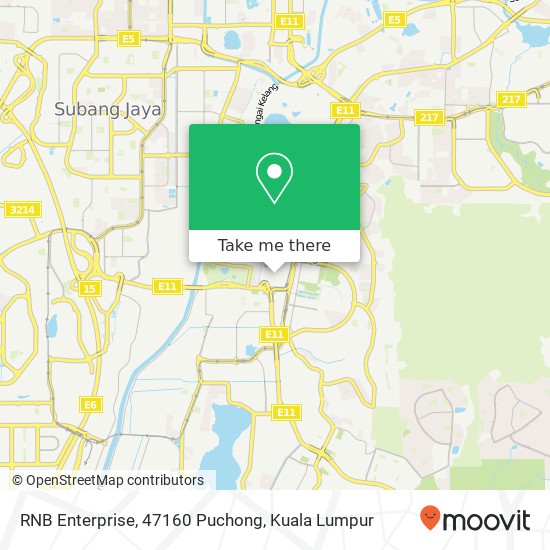 RNB Enterprise, 47160 Puchong map