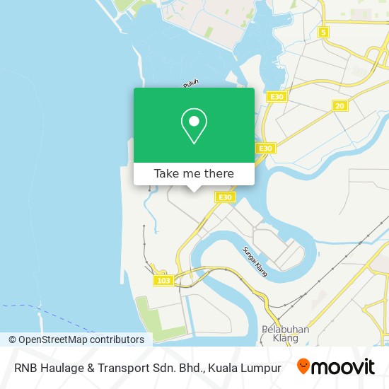 RNB Haulage & Transport Sdn. Bhd. map