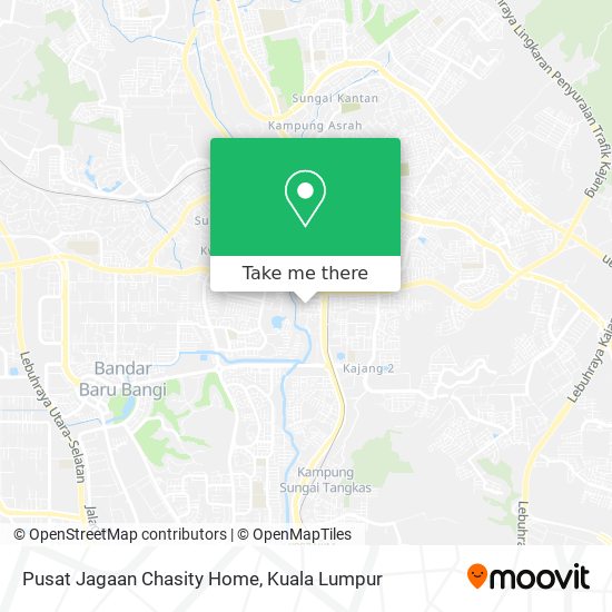 Pusat Jagaan Chasity Home map