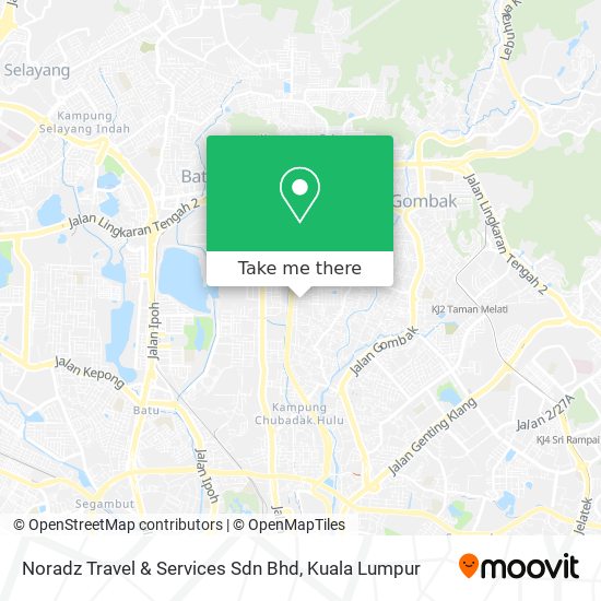 Noradz Travel & Services Sdn Bhd map