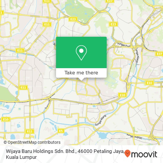 Wijaya Baru Holdings Sdn. Bhd., 46000 Petaling Jaya map