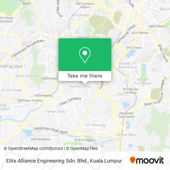 Elite Alliance Engineering Sdn. Bhd. map