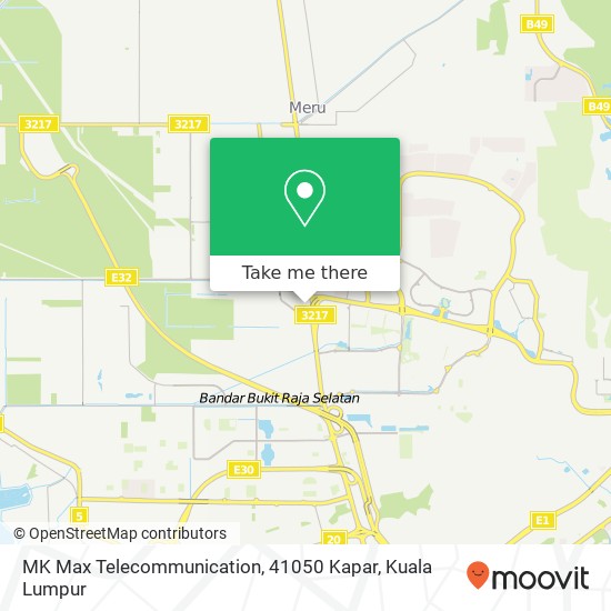 MK Max Telecommunication, 41050 Kapar map