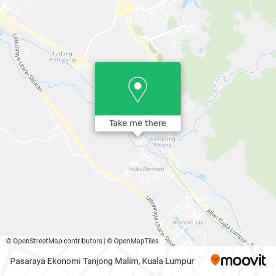 Peta Pasaraya Ekonomi Tanjong Malim