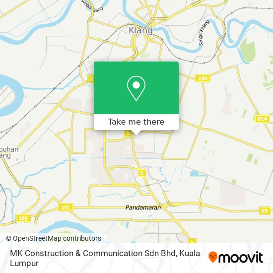 MK Construction & Communication Sdn Bhd map