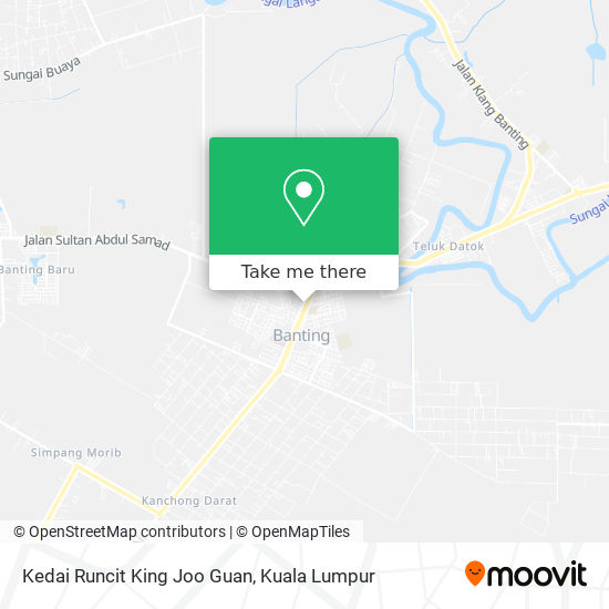 Kedai Runcit King Joo Guan map