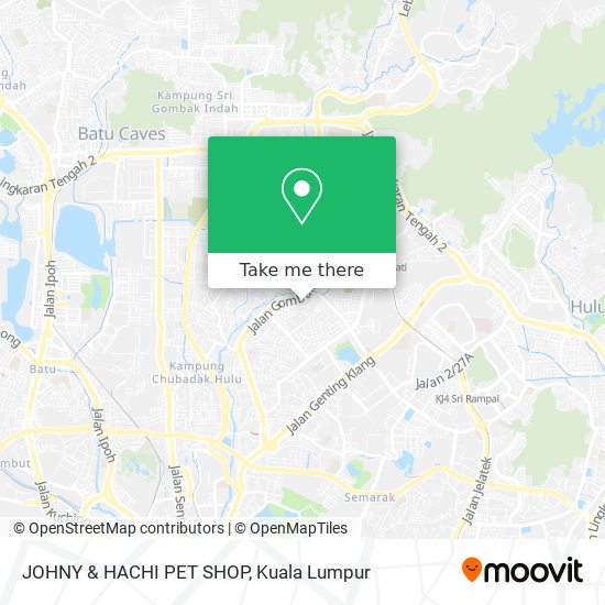 JOHNY & HACHI PET SHOP map