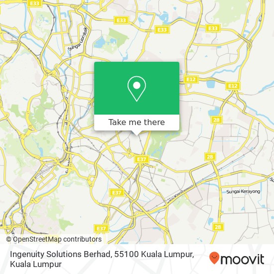 Ingenuity Solutions Berhad, 55100 Kuala Lumpur map