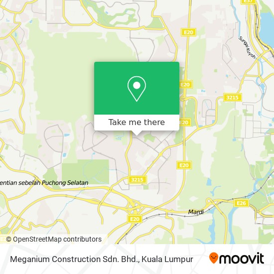 Peta Meganium Construction Sdn. Bhd.