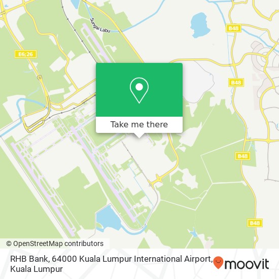 RHB Bank, 64000 Kuala Lumpur International Airport map