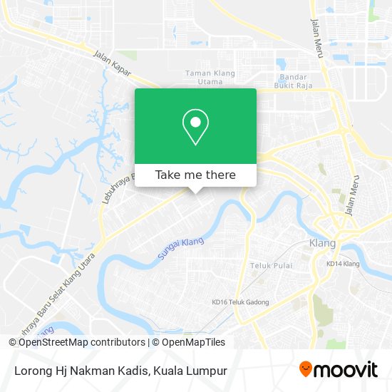 Lorong Hj Nakman Kadis map