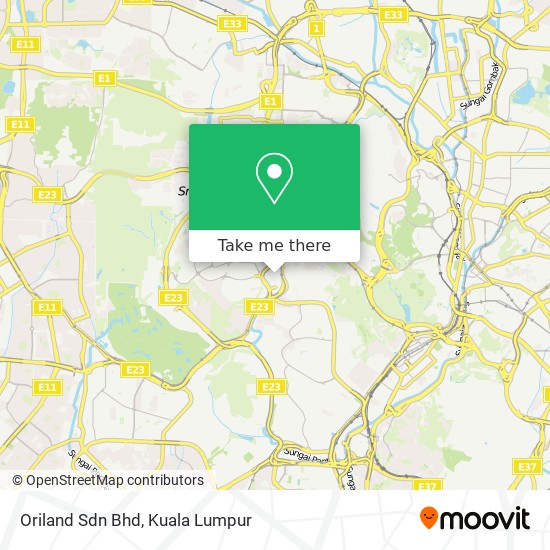 Oriland Sdn Bhd map