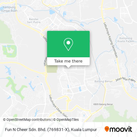Fun N Cheer Sdn. Bhd. (769831-X) map