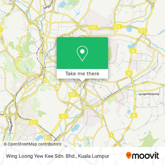 Wing Loong Yew Kee Sdn. Bhd. map