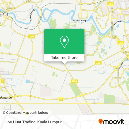 Hoe Huat Trading map