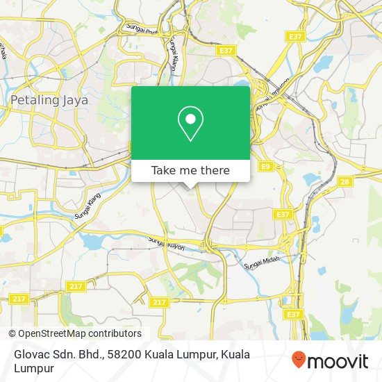 Glovac Sdn. Bhd., 58200 Kuala Lumpur map