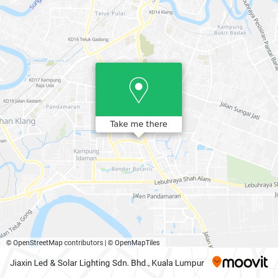 Jiaxin Led & Solar Lighting Sdn. Bhd. map