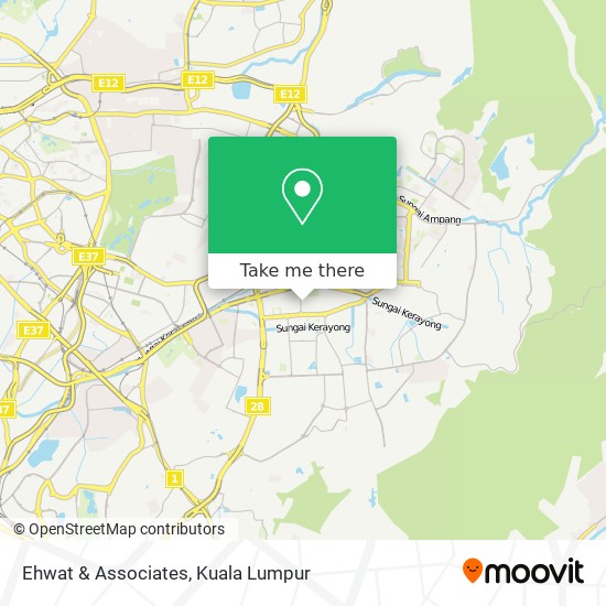 Ehwat & Associates map