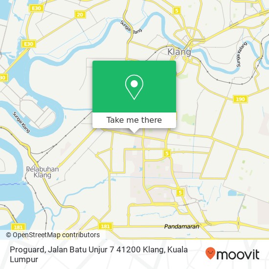 Proguard, Jalan Batu Unjur 7 41200 Klang map