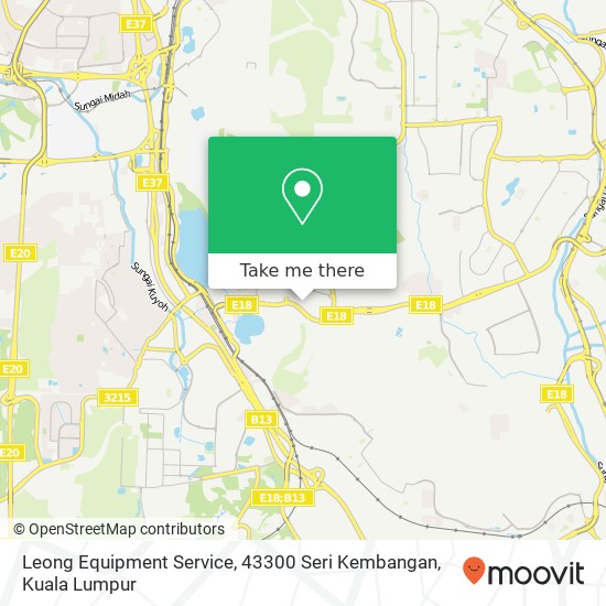 Leong Equipment Service, 43300 Seri Kembangan map