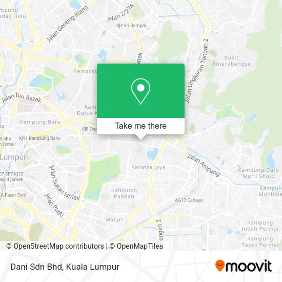 Dani Sdn Bhd map