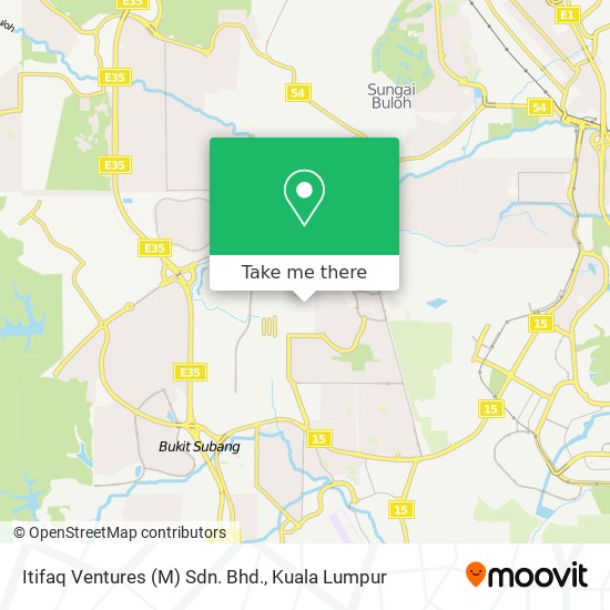 Itifaq Ventures (M) Sdn. Bhd. map