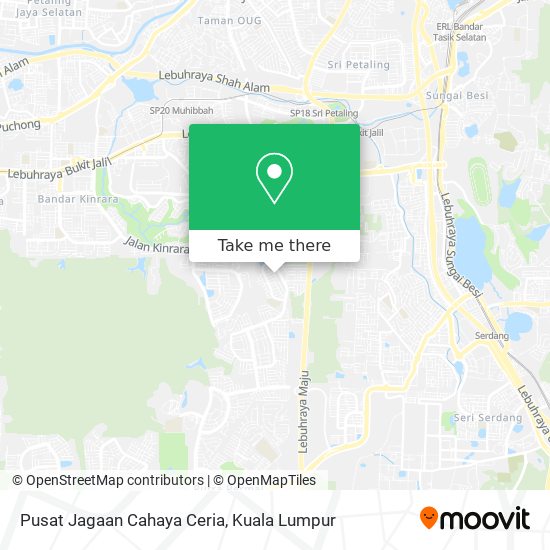 Pusat Jagaan Cahaya Ceria map