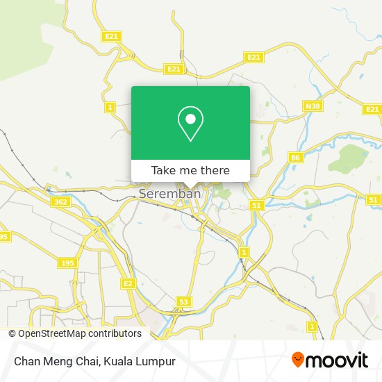 Chan Meng Chai map