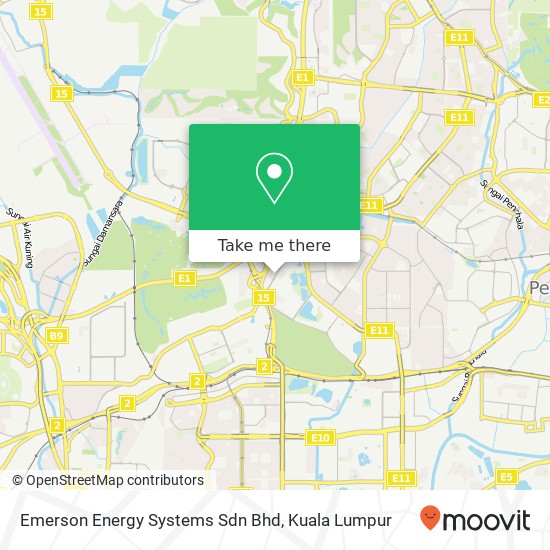 Emerson Energy Systems Sdn Bhd map