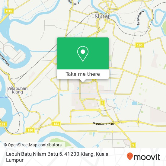 Lebuh Batu Nilam Batu 5, 41200 Klang map