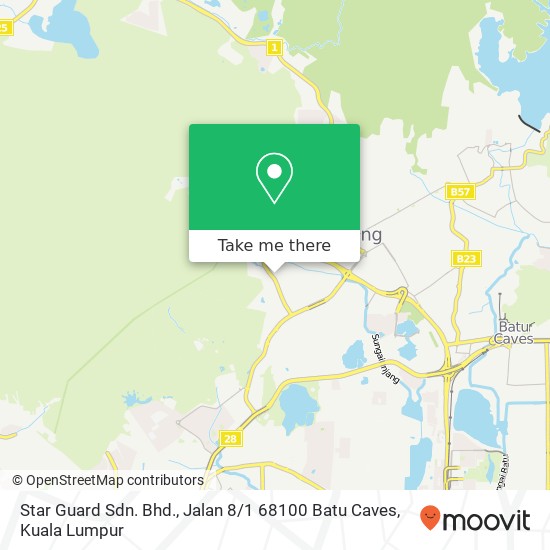 Star Guard Sdn. Bhd., Jalan 8 / 1 68100 Batu Caves map