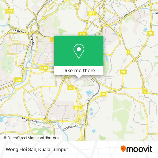Wong Hoi San map