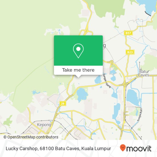 Lucky Carshop, 68100 Batu Caves map
