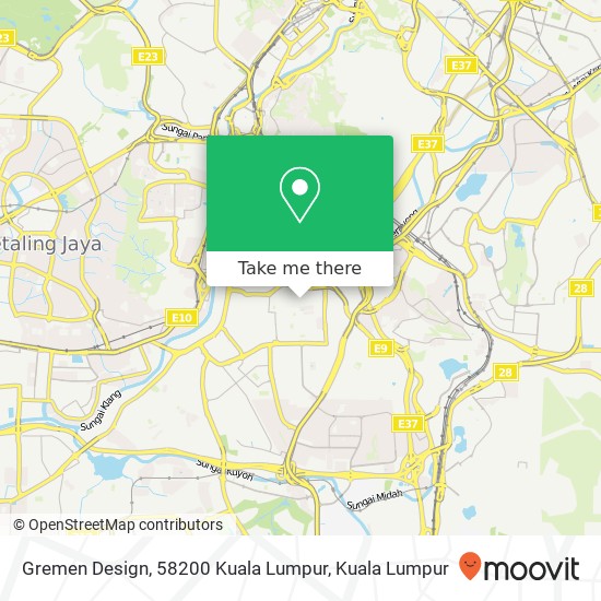 Gremen Design, 58200 Kuala Lumpur map