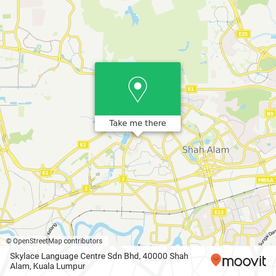 Skylace Language Centre Sdn Bhd, 40000 Shah Alam map