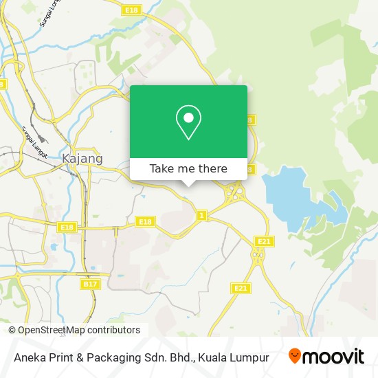 Aneka Print & Packaging Sdn. Bhd. map