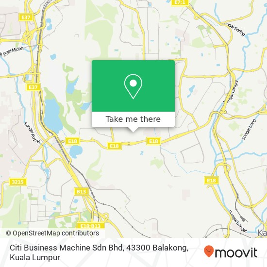 Citi Business Machine Sdn Bhd, 43300 Balakong map