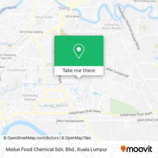 Meilun Food Chemical Sdn. Bhd. map