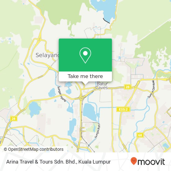 Arina Travel & Tours Sdn. Bhd. map